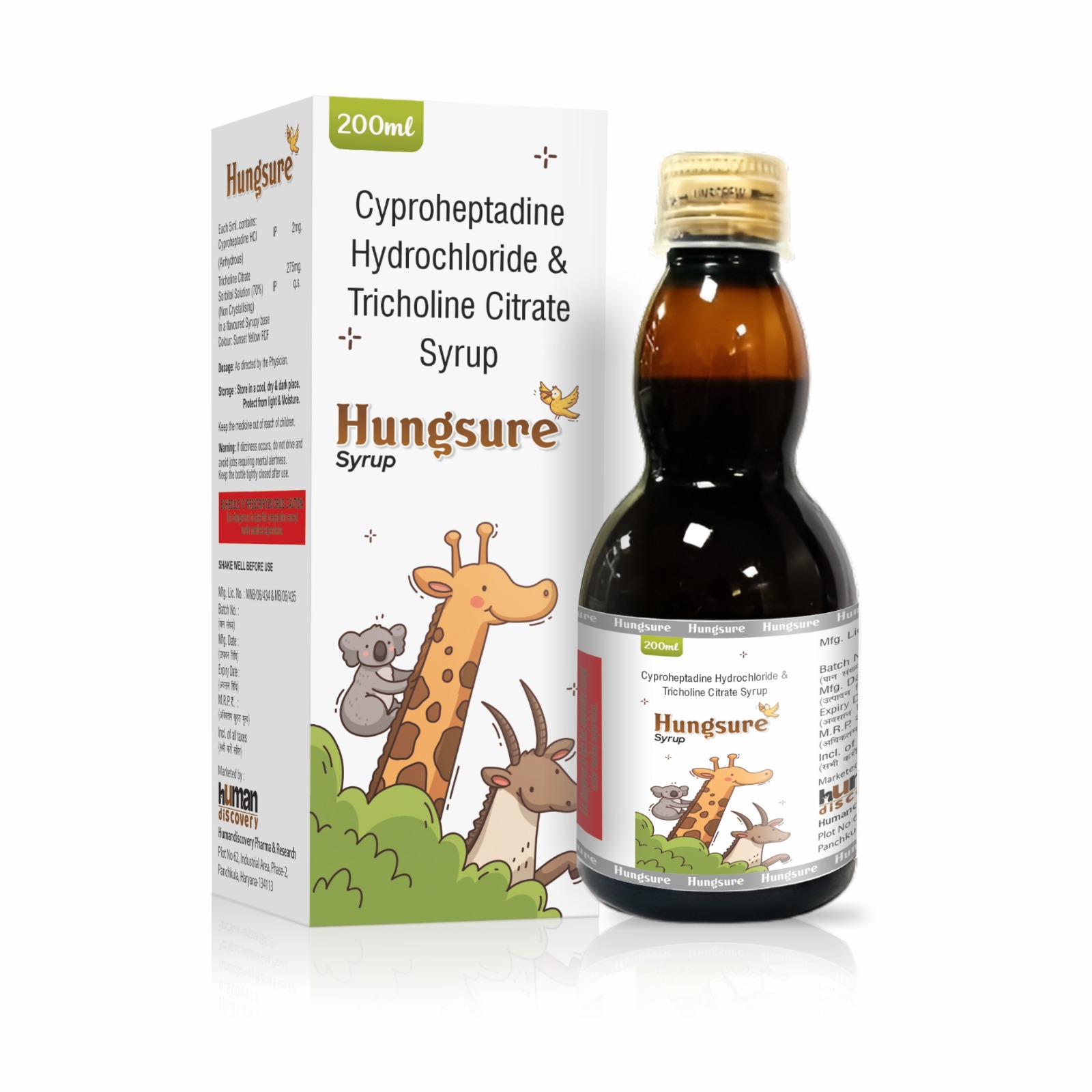 HUNGSURE 200ml Syrup